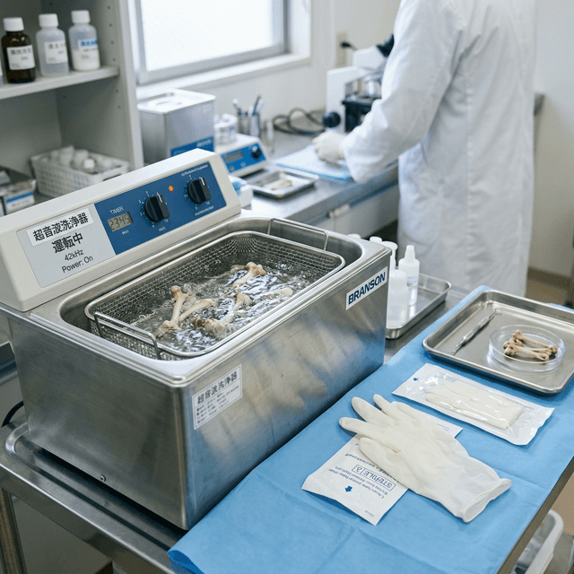 洗骨（専用洗浄）